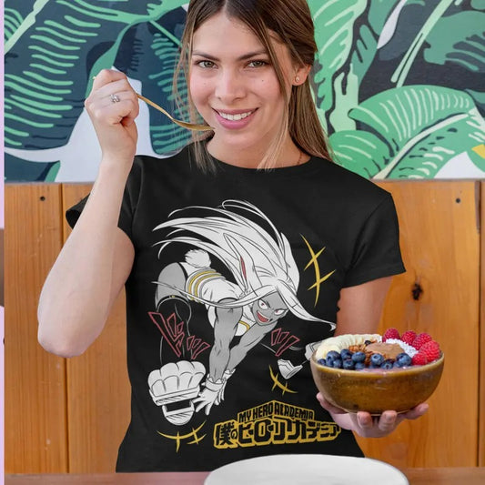 Rabbit Hero Mirko T-Shirt S-4XL Rumi Usagiyama Miruko Bnha Mha My Hero Academia