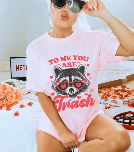 Raccoon Valentine's Day Shirt, Funny Valentine's Day Sweatshirt, Valentine Crewneck, Galentine's Day Shirt, Feral Tee, Valentines Singles Sweatshirt