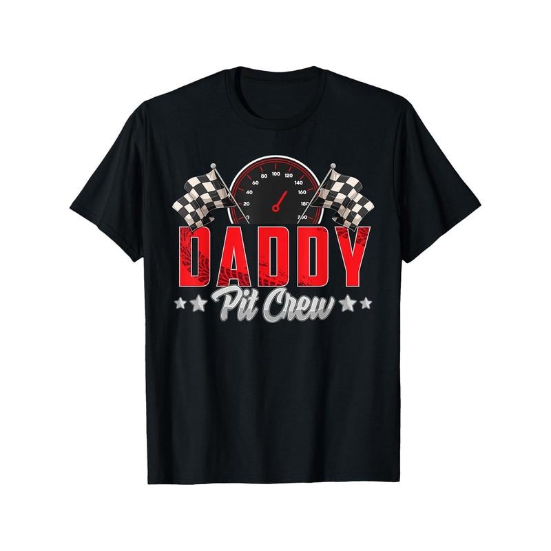 Race Car Birthday Party Racing Family Daddy Pit Crew T-Shirt made in usa Hoodie, Sweatshirt | DripVista.com