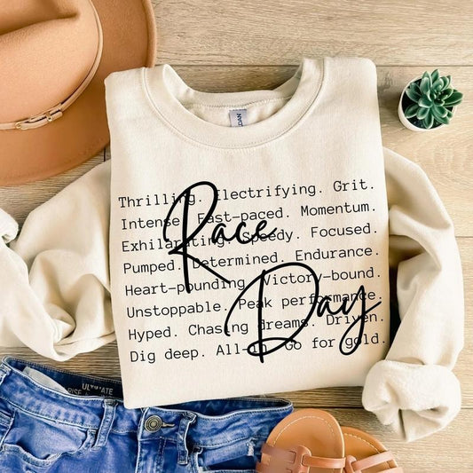 Race Day DTF Transfers - THIS IS NOT A SHIRT