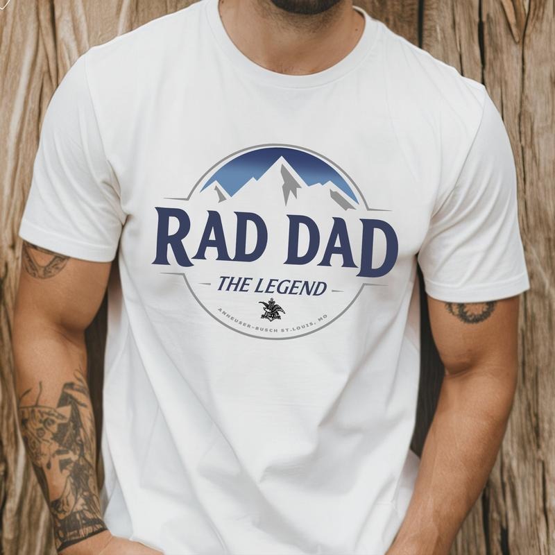 Rad Dad  Shirt Funny, Dad Life Shirt, Fathers Day Shirt