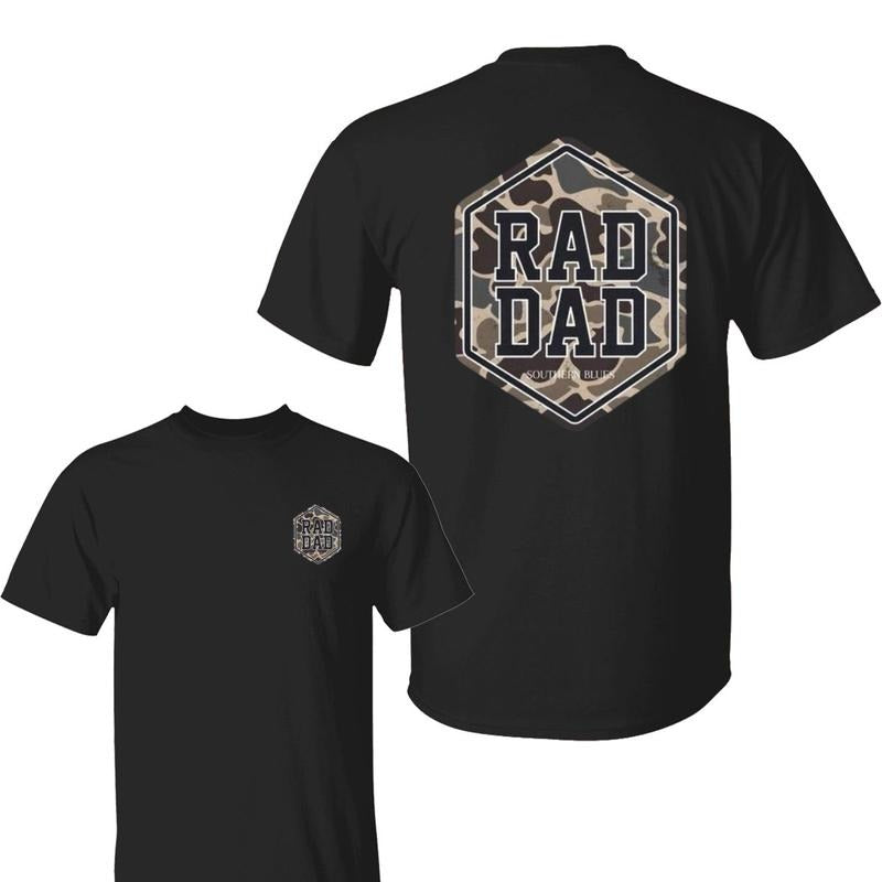 Rad Dad Pocket T-Shirt, Father's Day Tee, Hunting Trending Shirt, For Men, For women, All Size Hoodie, Sweatshirt