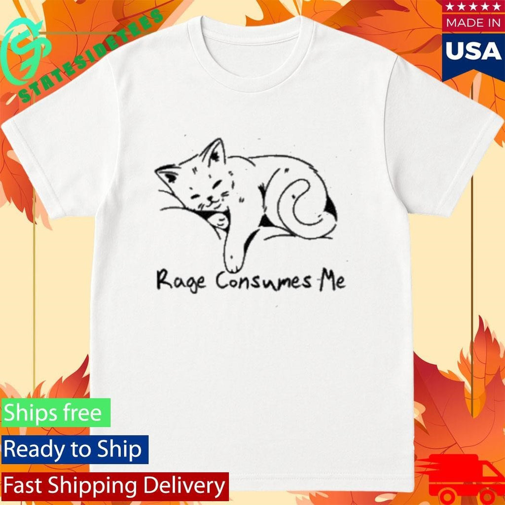 Rage Consumes Me Kitten T-Shirt