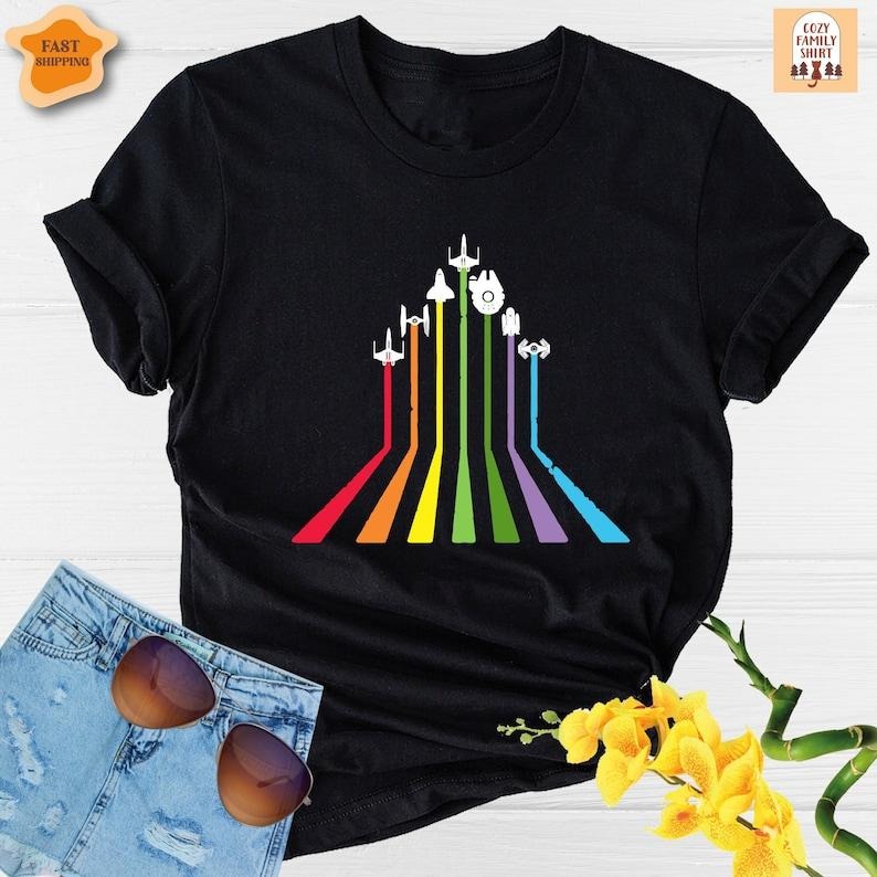 Rainbow Shirt, LGBTQ , Gay , Lesbian , LGBT , Gay Pride  Hoodie and sweater Sweatshirt | DripVista.com