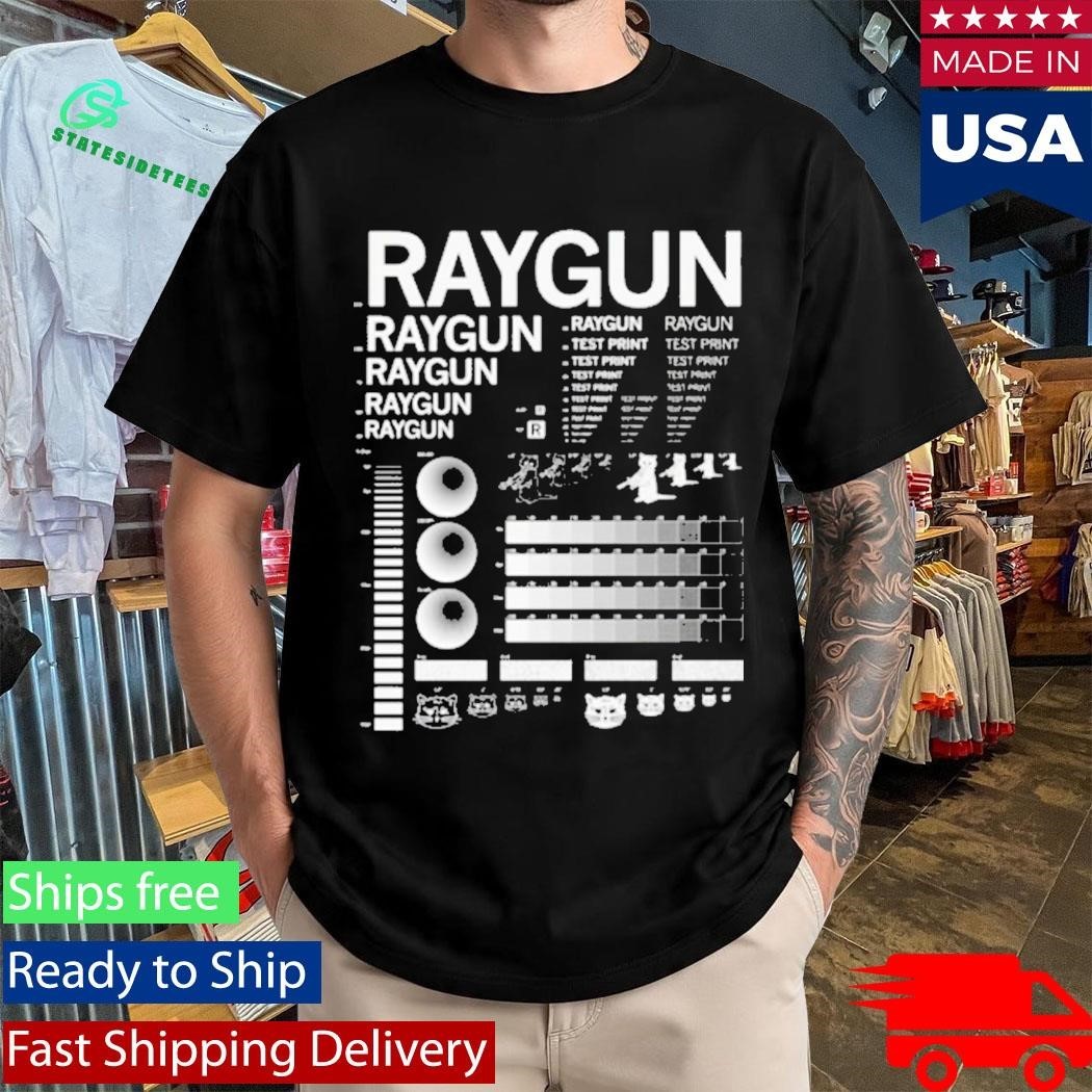 Raygun Screenprint Test Shirt
