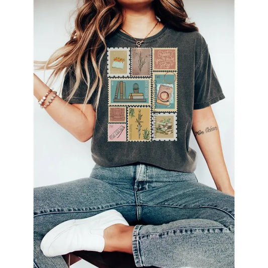 Reader stamp shirt, fourth wing merch, acotar merch, throne of glass shirt