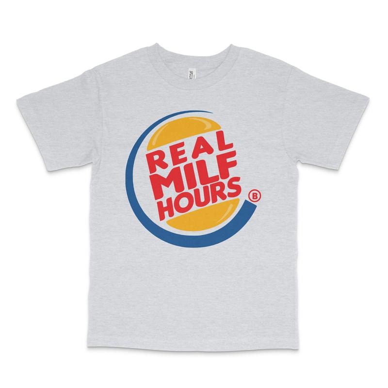 Real Milf Hours Custom Printed T-Shirt Billy is Terrible Hoodie, Sweatshirt | DripVista.com