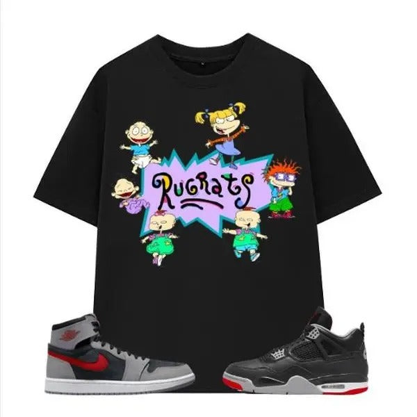 Real Ru.grats Shirt Black Graphic, Shirt to match Sneakers Hoodie, Sweatshirt | DripVista.com