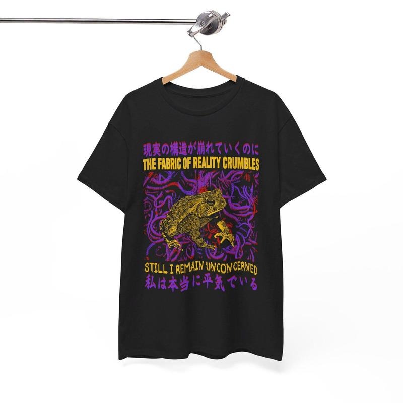 Reality Crumbles Frog T-Shirt Hoodie, Sweatshirt | DripVista.com