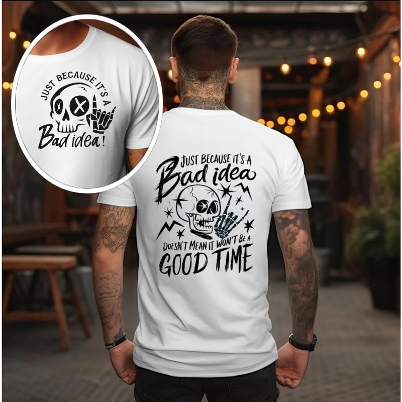 Rebellious Gunpla brand Humorous Lightsaber brand - Shirt: "Just Because Mouthless cat'WB shield WB shield Bad idea" with...