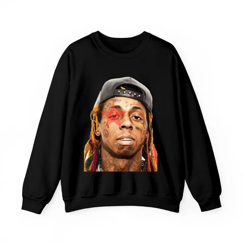 Red Star Lill Waynee Sweatshirt Fan Gift Shirt Hoodie | DripVista.com
