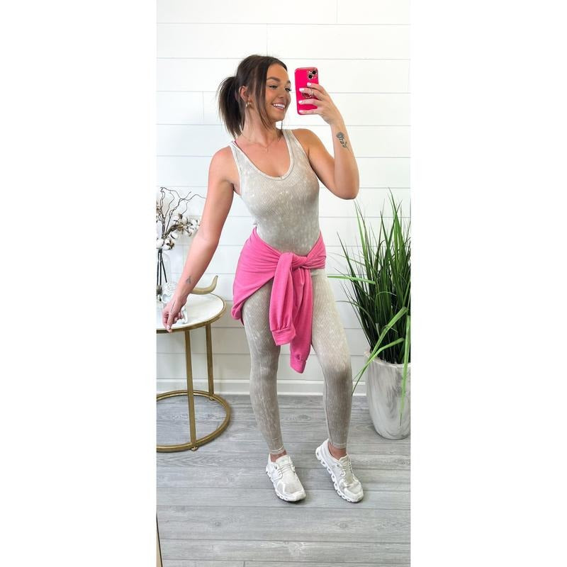 Reese Ribbed Sports Jumpsuit T-Shirts, Hoodie, Sweatshirt | DripVista.com