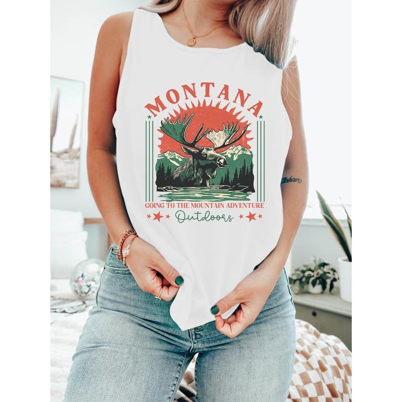 Regional - charm Vest: "MONTANA" with Scenic Motif, Showcasing State'WB shield Beauty style 02 T-Shirts, Hoodie, Sweatshirt