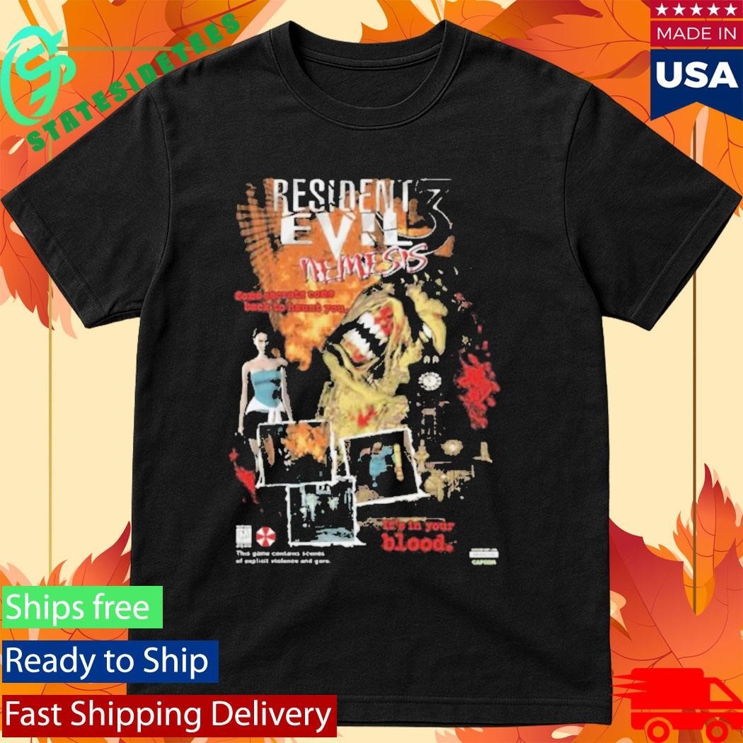 Resident Evil 3 Return To Raccoon City Shirt