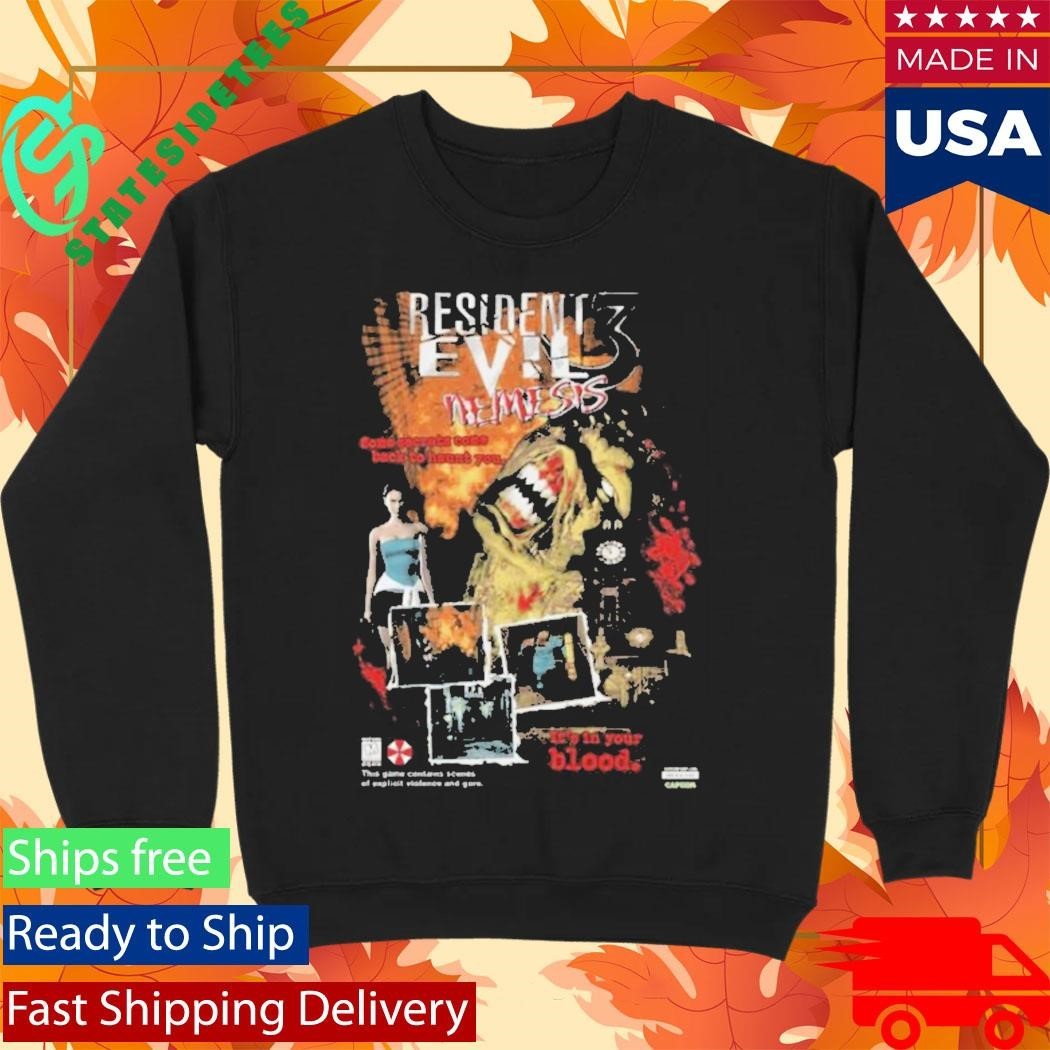 Resident Evil 3 Return To Raccoon City Shirt