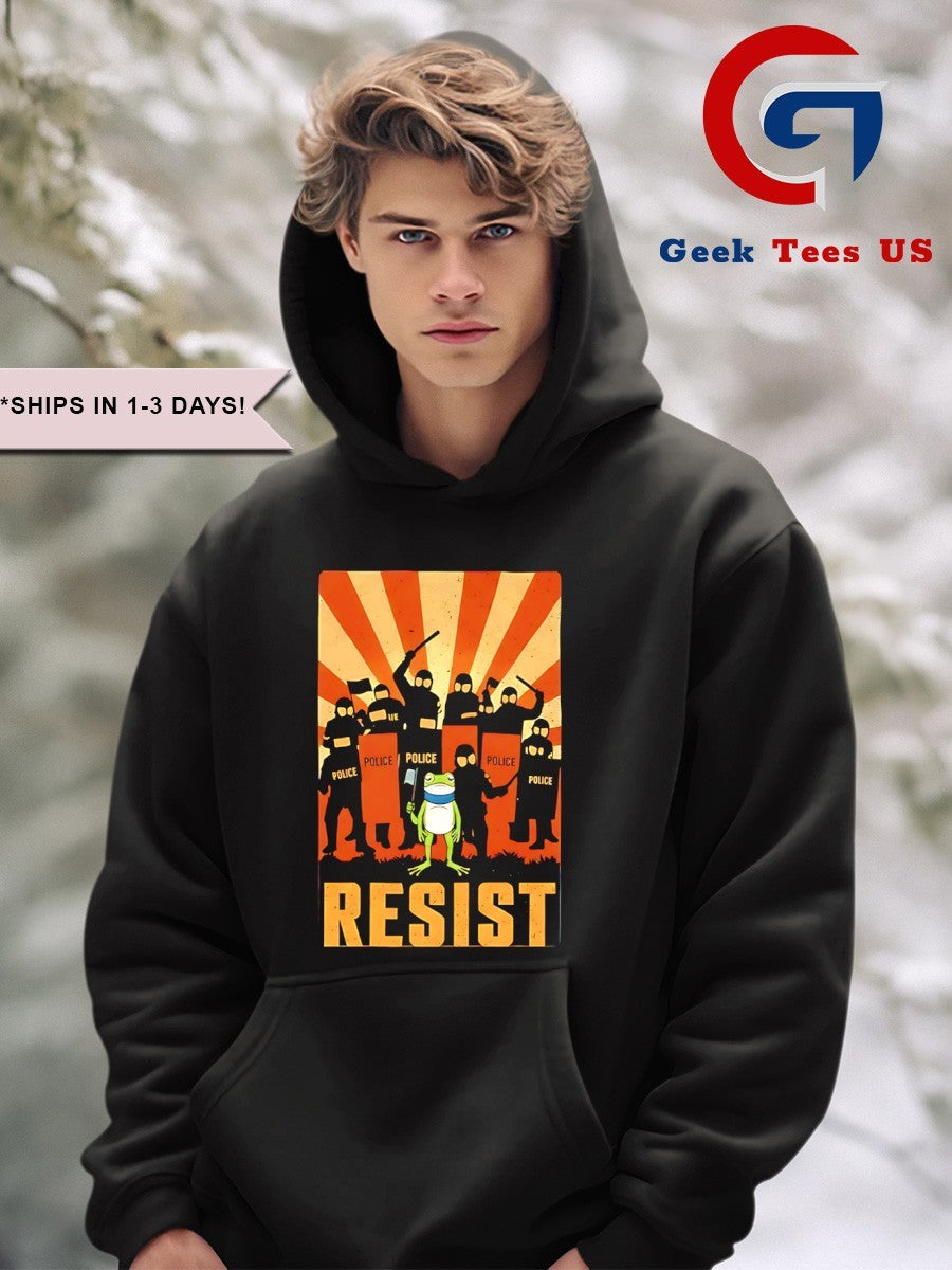 Resist Portland Frog 2025 shirt