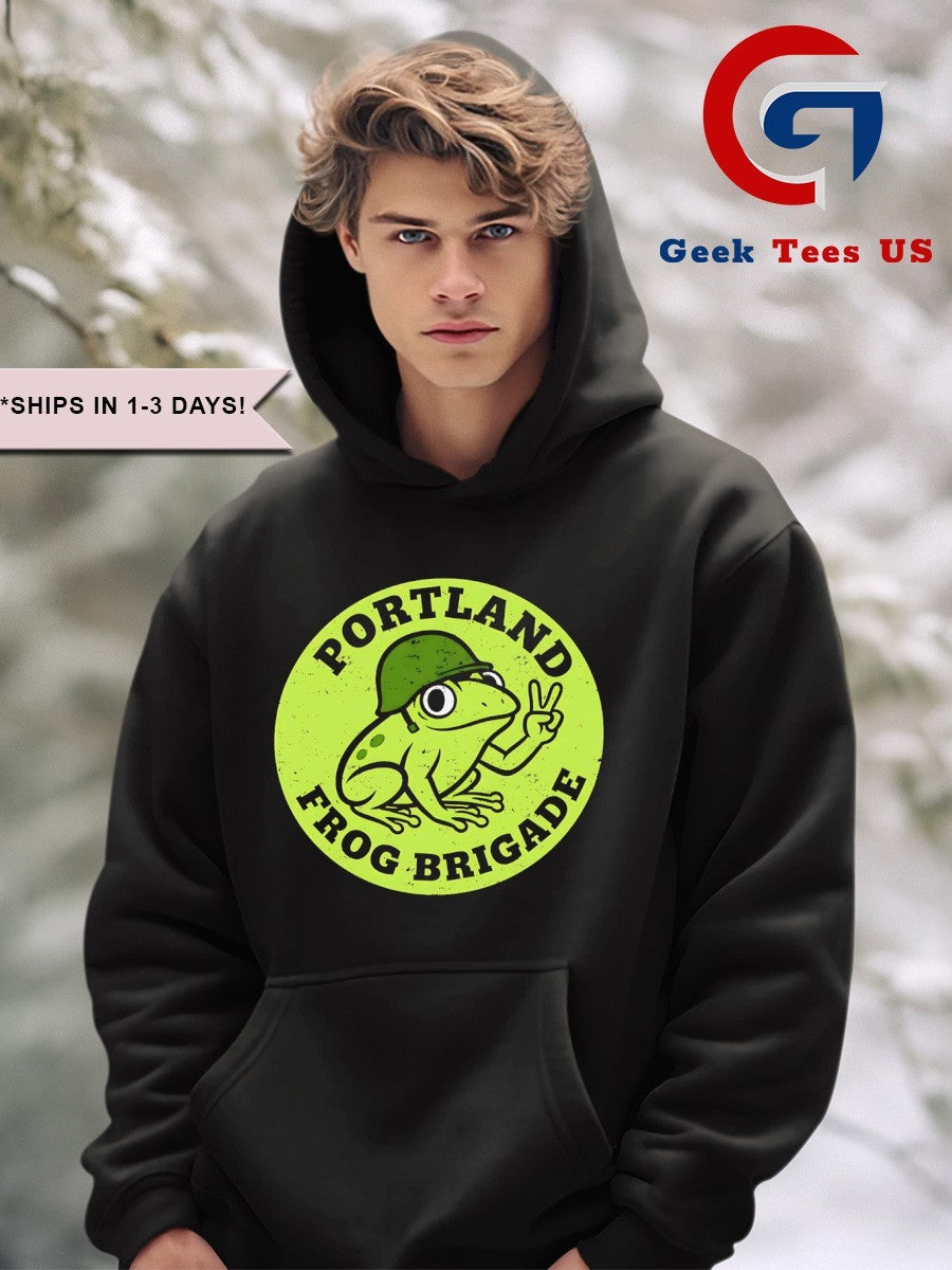 Resist Portland Frog Brigade I stand with Frog shirt