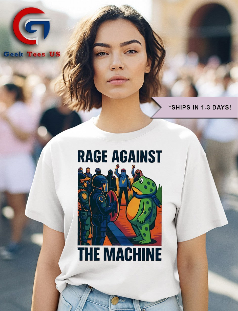 Resist Portland Frog I stand with Frog Rage Against The Machine shirt