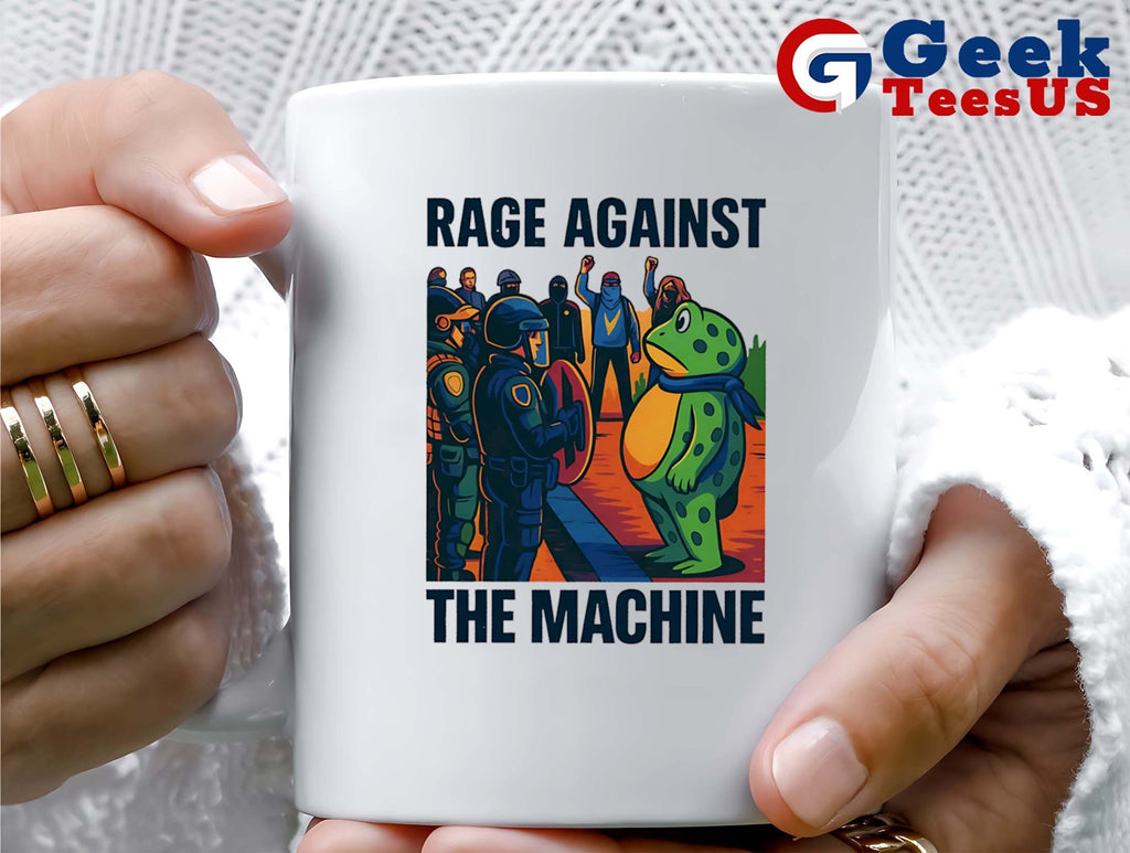 Resist Portland Frog I stand with Frog Rage Against The Machine shirt