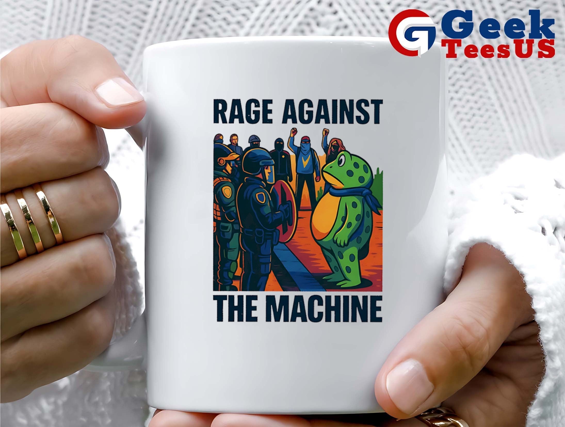 Resist Portland Frog I stand with Frog Rage Against The Machine shirt