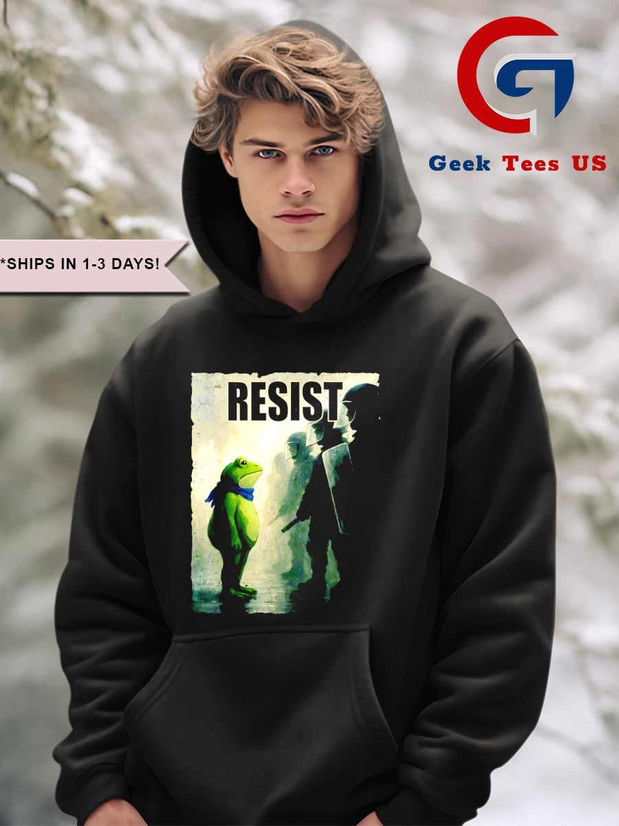 Resist Portland Frog I stand with Frogs shirt