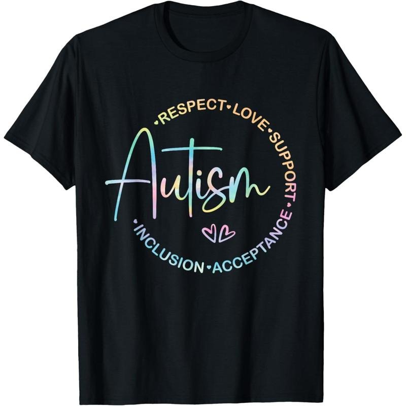 Respect Love Support Autism Awareness Month Women Men T-Shirt Hoodie, Sweatshirt | DripVista.com
