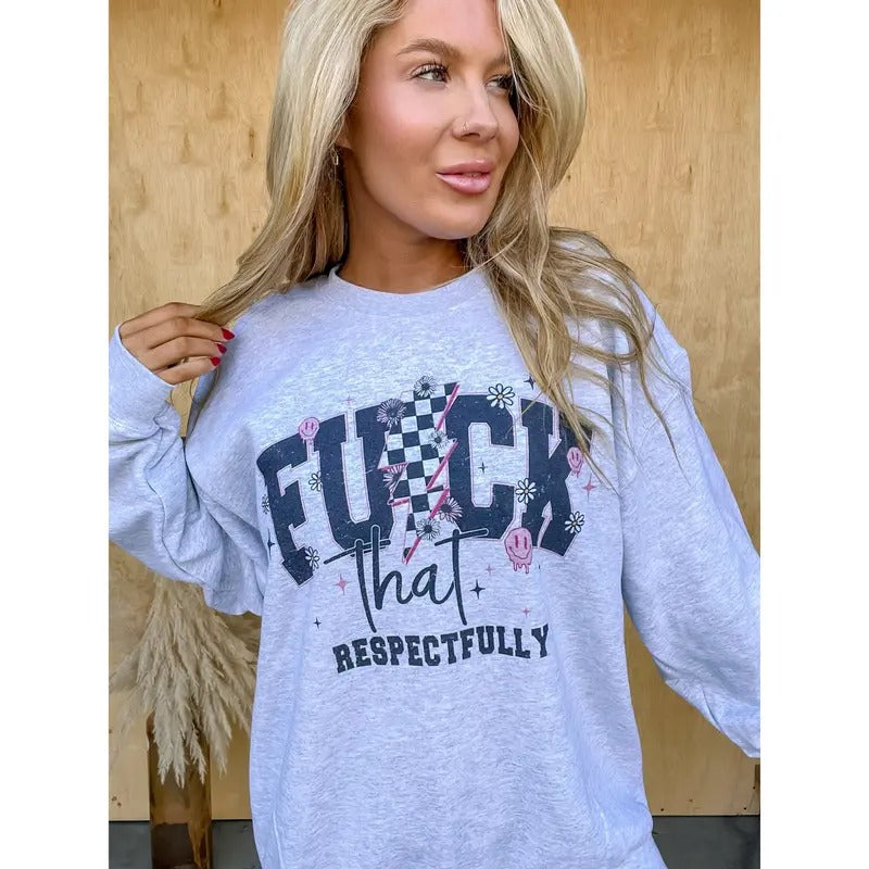 Respectfully That Graphic Top