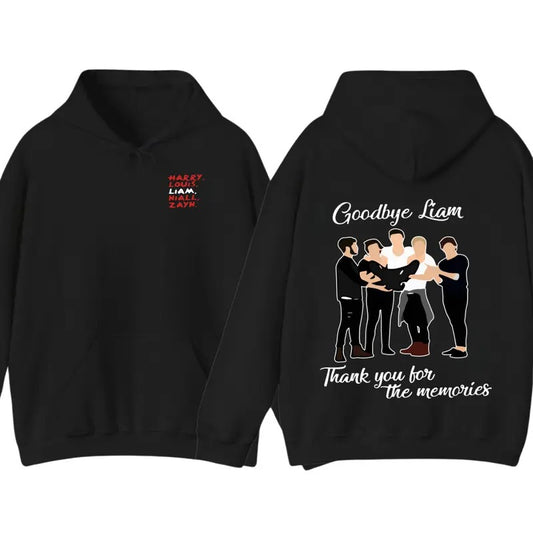 Rest In Peace #Liam #Payne T-shirt Sweatshirt Hoodie , Goodbye #LiamPayne 1993 2024 Vintage 2 Side T-shirt, In Memory Of #Liam, For Fans