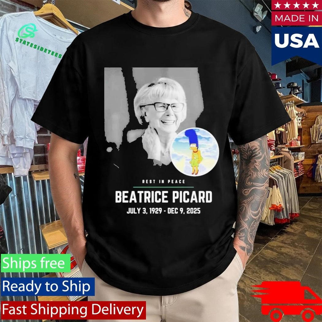 Rest In Peace Beatrice Picard 2025 Shirt