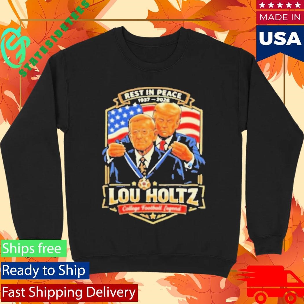 Rest In Peace Lou Holtz 1937 2026 College Football Legend Tribute Shirt