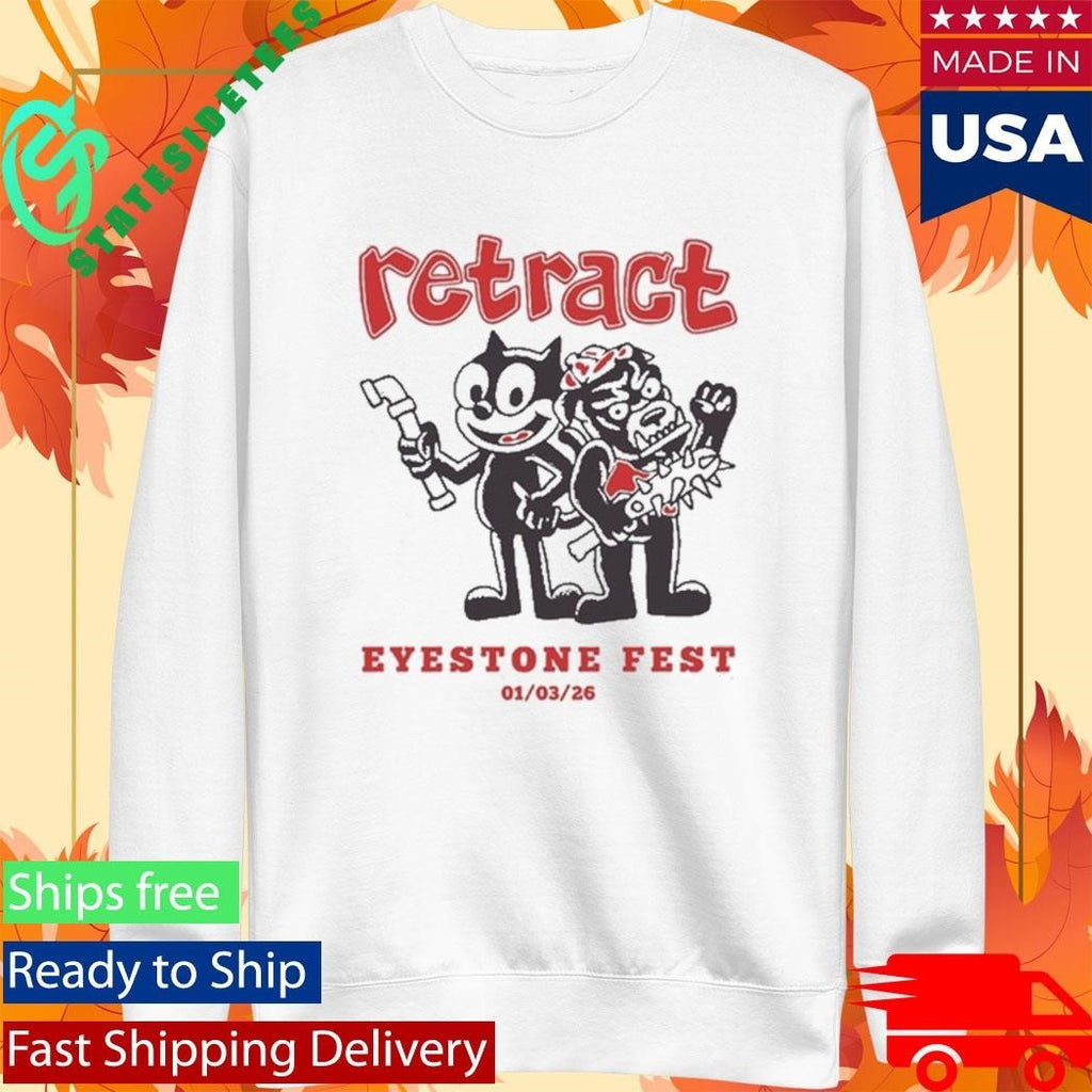Retract Shirt Eyestone Fest 01 03 2025 Shirt