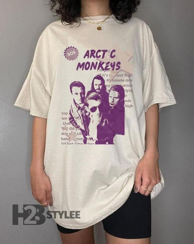 Retro Arctic Monkeys The Car Tour T-Shirt, World Music Fan Gift Tee Hoodie, Sweatshirt | DripVista.com