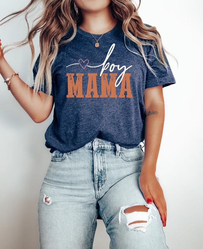 Retro Boy Mama Shirt, Mother's Day Gifts For Boy Mama, New Boy Mama Gifts, Mom Of Boys, Mama Shirt, Mom Life Shirt Mama...