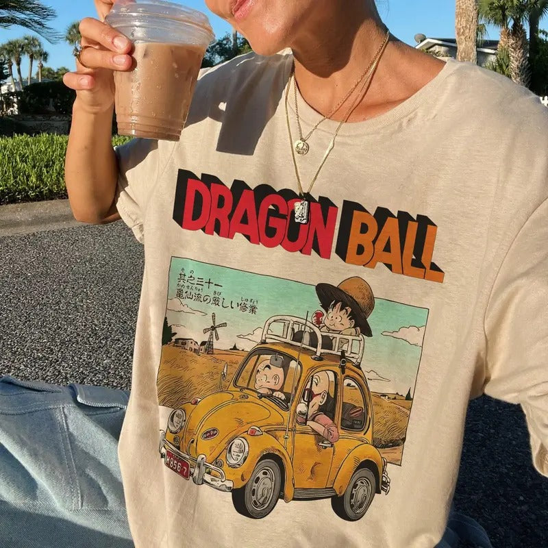 Retro Dragon Ball Tshirt, Anime Tshirt Sweatshirt, Hoodie, Comfort Colors