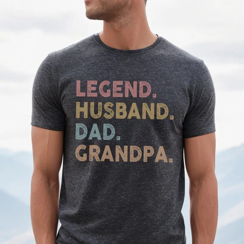 Retro Grandpa T-shirt, Fathers Day Gift, Grandpa Gift from Daughter, Gift for Dad Hoodie, Sweatshirt | DripVista.com