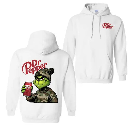 Retro Grin Dr. Pepper Hunting Hoodie, Christmas Movie Shirt, Dr. Pepper Sweatshirt, Hunting Shirt, Christmas Vacation Shirt, For Women, For Men