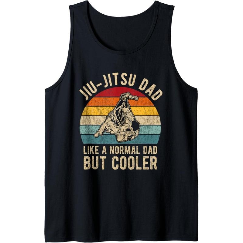 Retro Jiu-Jitsu Dad Shirt BJJ Men Father Vintage Tank Top MADE IN USA Hoodie, Sweatshirt | DripVista.com