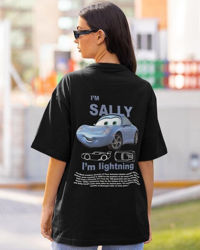 Retro McQueen Cars Shirt, Cars Movie T-Shirt, I'm Sally Lightning Shirt, Piston Cup Champion Shirt, Lightning McQueen Number Shirt Casual Cotton