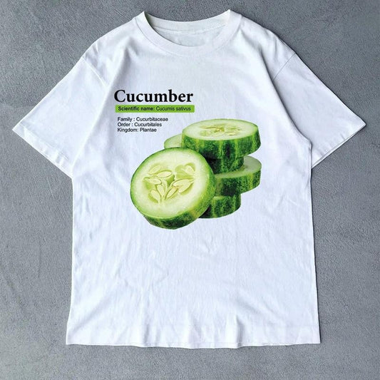 Retro-Style Vintage Unisex T Shirt Hoodie Sweater - Cucumber Graphic Tee, Unisex Sweatshirt, Gift for Women and Men, Waves Logo, Streetwear