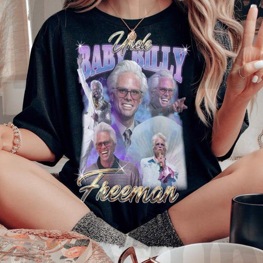 Retro Uncle Baby Billy Freeman Vintage Unisex T - Shirt, Vintage Baby Billy TShirt Gift For Him, Baby Billy Bootleg Rap Tee