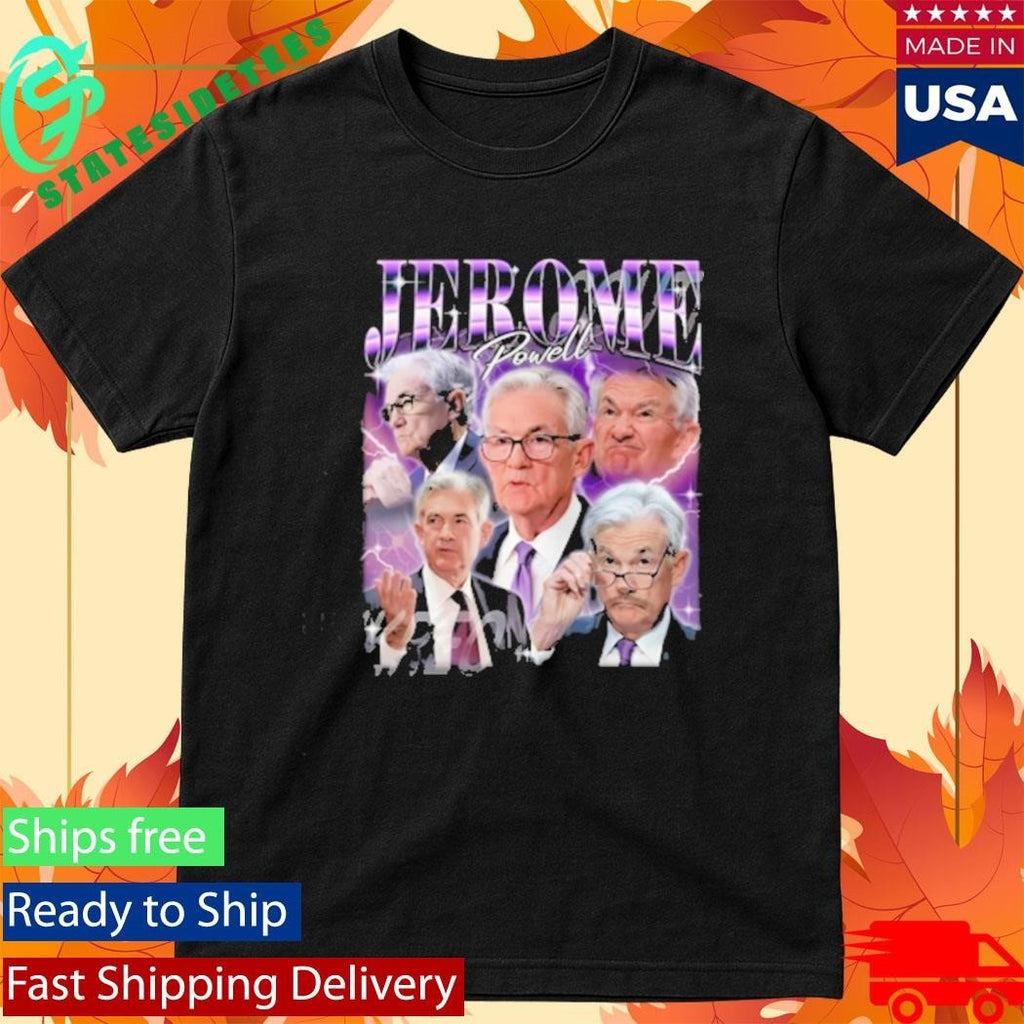 Retro Vintage Free Jerome Powell Shirt