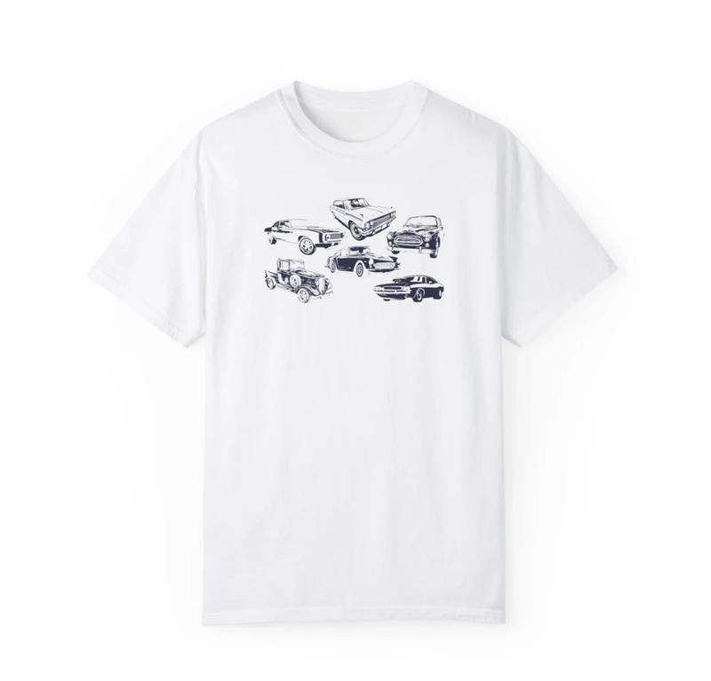 Retro Vintage Graphic T-Shirt, Trendy Shirt, Vintage Auto Shirt, Old School Shirt, Vintage Car Shirt, Tee, Mechanic...