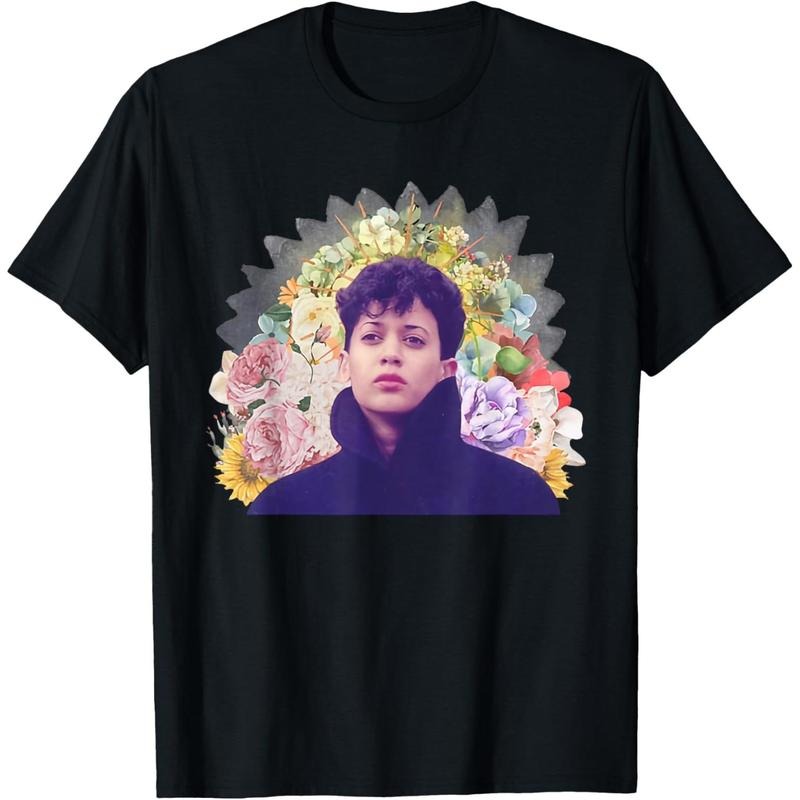 Retro Young Kamala Harris 80s Floral Photo 2024 Feminist T-Shirt made in usa Hoodie, Sweatshirt | DripVista.com