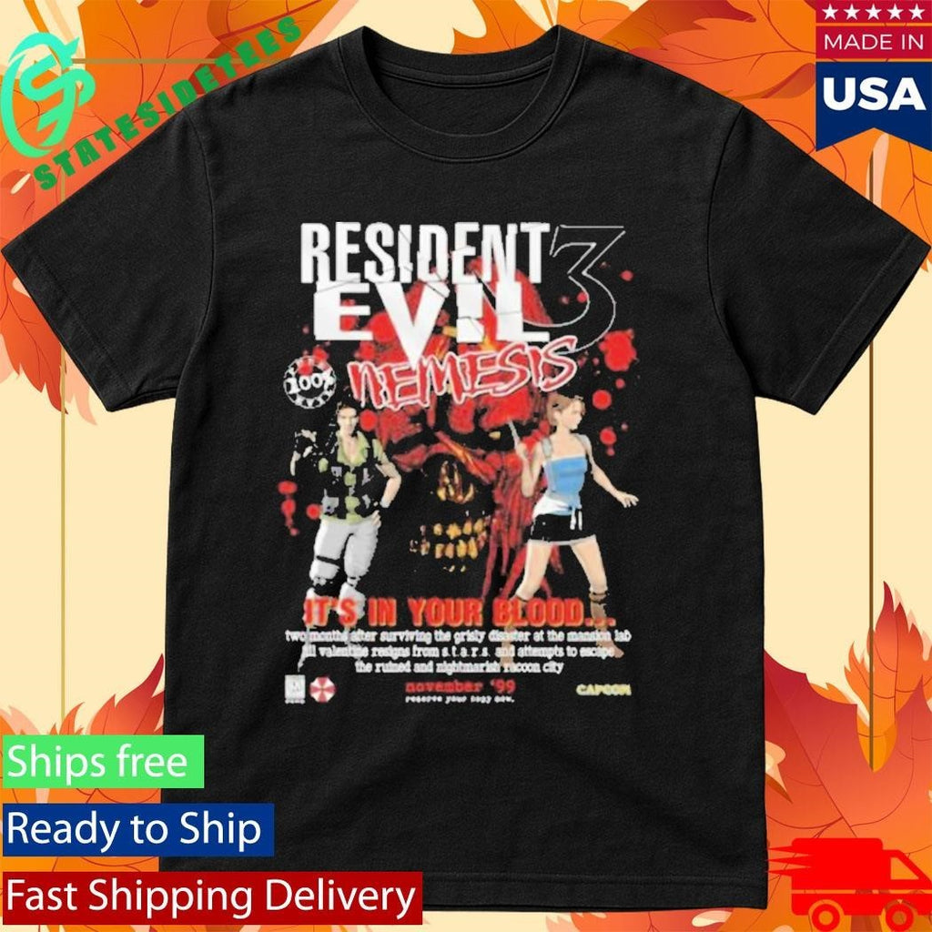 Return To Raccoon City – No. 6 Laboratory Shirt