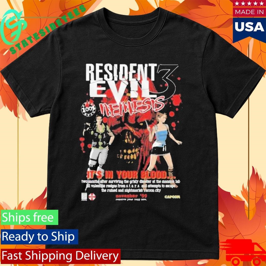 Return To Raccoon City – No. 6 Laboratory Shirt
