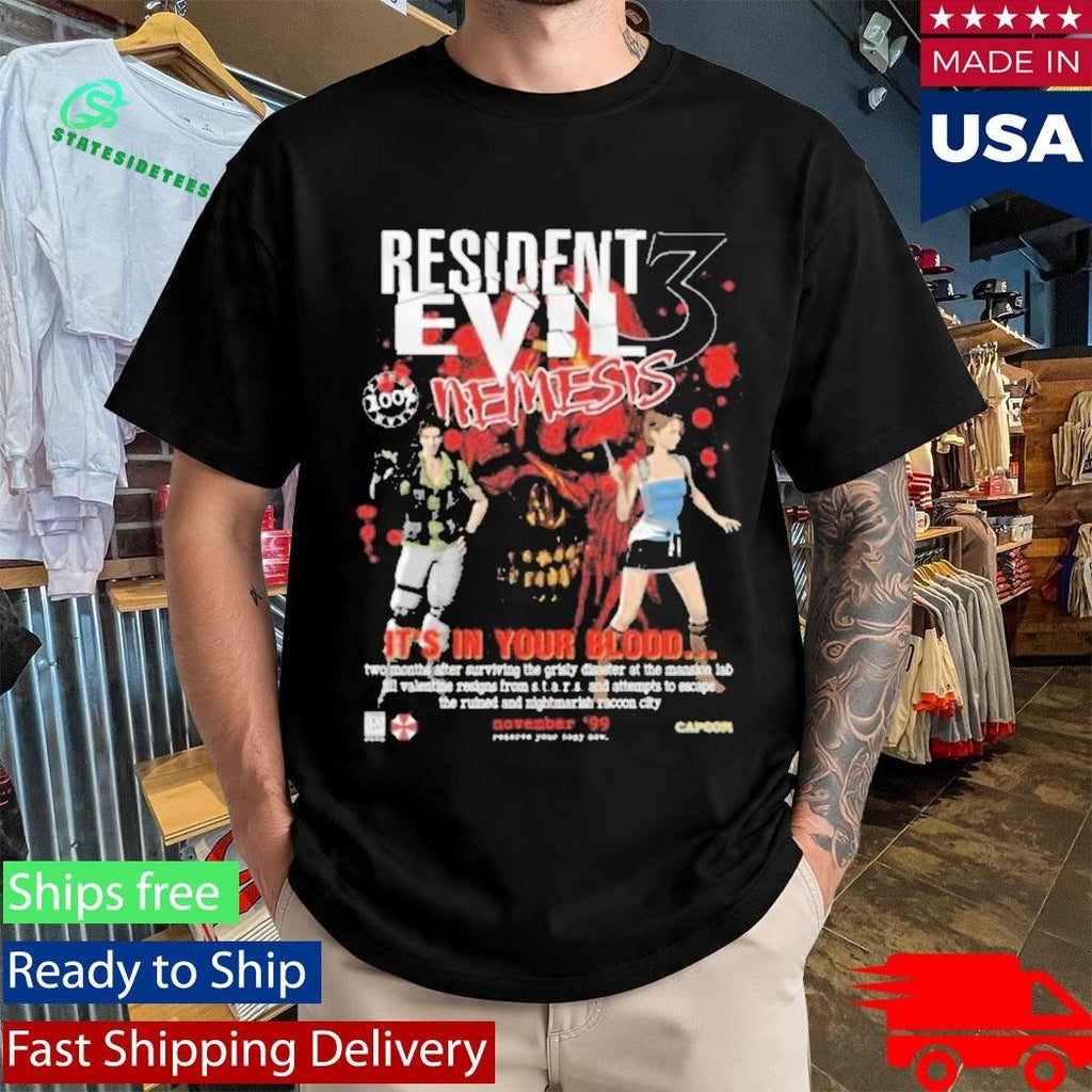 Return To Raccoon City – No. 6 Laboratory Shirt