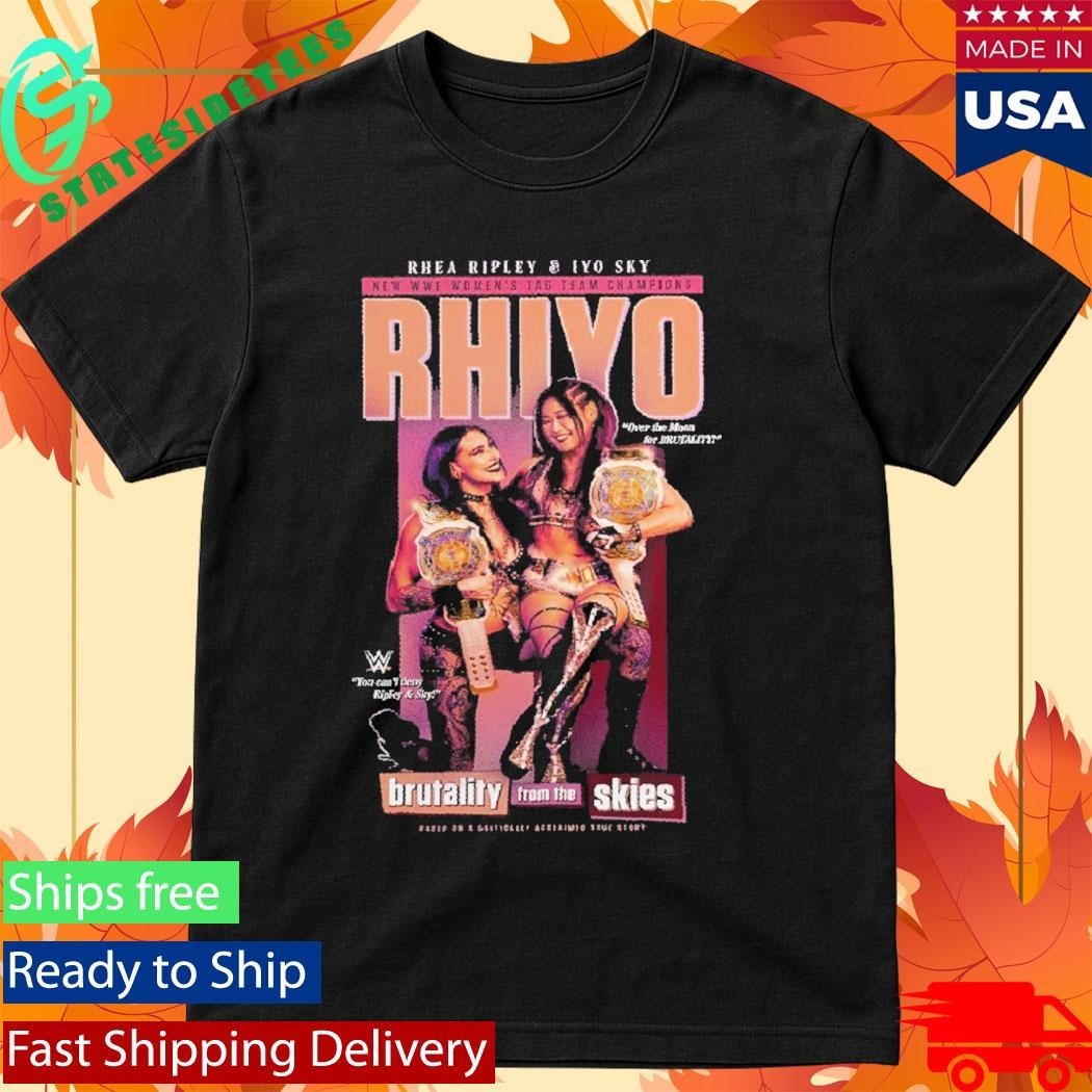 Rhea Ripley And Iyo Sky Rhiyo Tag Team Champions T-Shirt