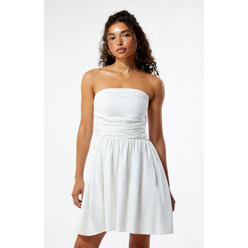Rhythm Women's Mila Strapless Mini Dress T-Shirts, Hoodie, Sweatshirt | DripVista.com