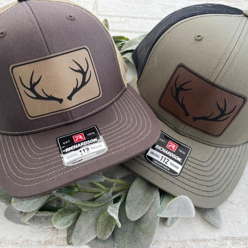Richardson 112 Antler Hat - Deer Hunter Gift - Men's SnapBack Adjustable Hat - Trucker Hat T-Shirts, Hoodie, Sweatshirt