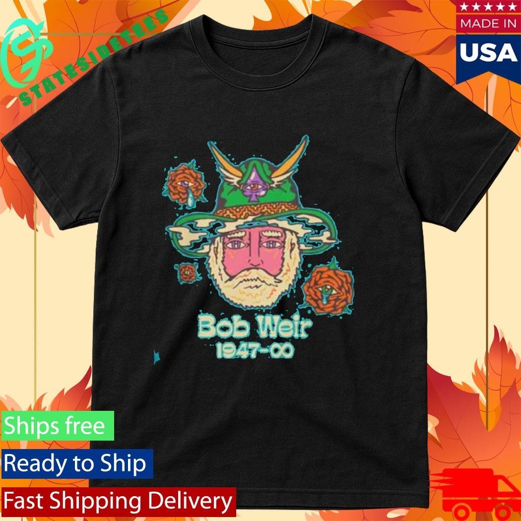 Rip Bob Weir 1947-2026 Memorial Tee Grateful Dead Inspired Tribute T-Shirt